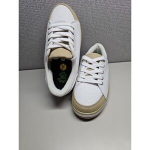 DAWGS white Canvas Lace-up Sneakers Shoes Women's 6